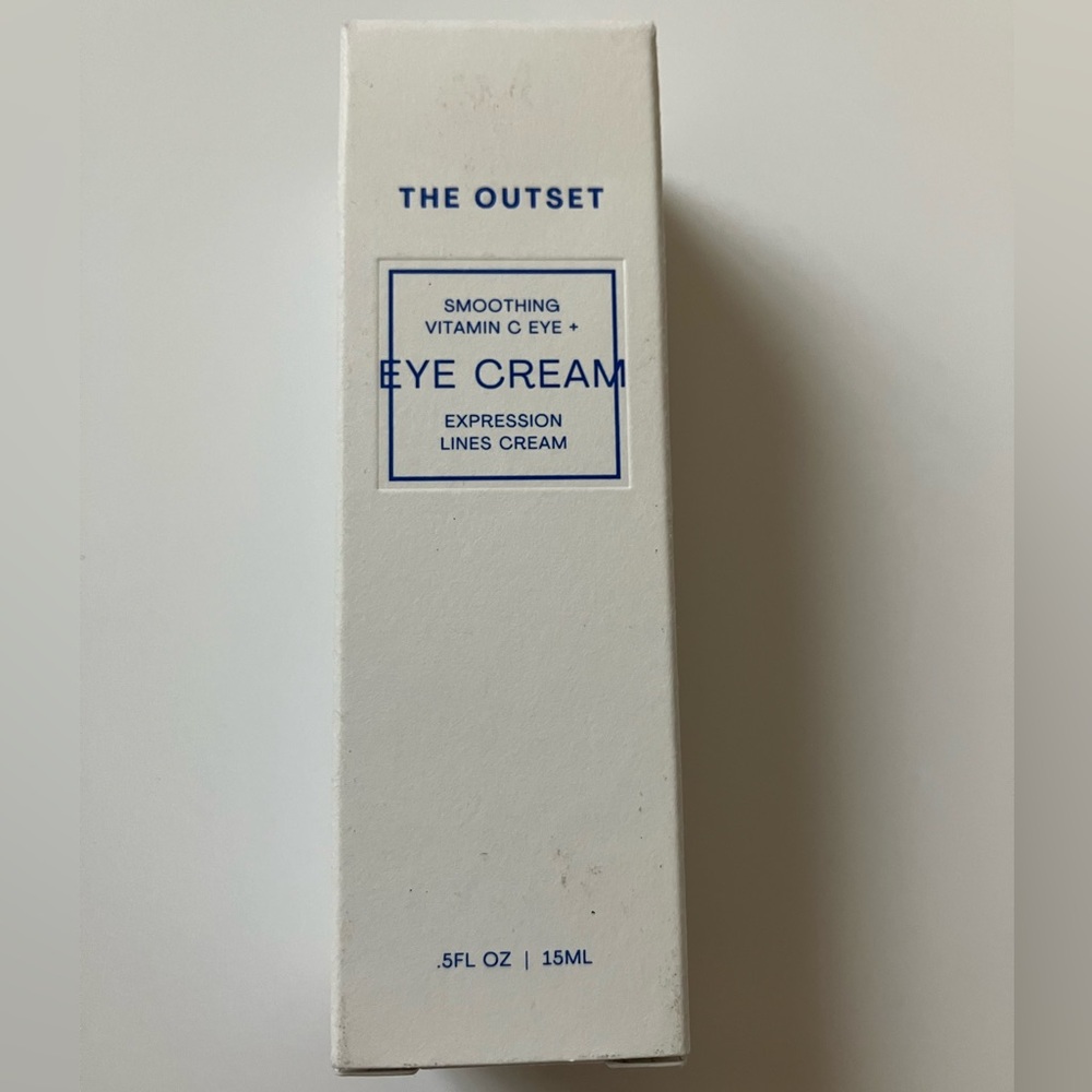 The Outset - Vitamin C Smoothing Eye + Expression Lines Cream, 0.5oz